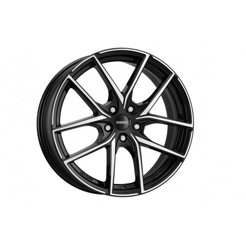 Dezent TO dark Black polished 8x19 5x112 ET44 CB57 1 R13 755 kg