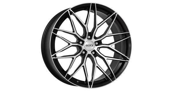 Dotz Suzuka dark Black/polished 8x18 5x120 ET35 CB72,6 60